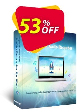 Apowersoft Audio Recorder for Mac Personal License big deals code 2024