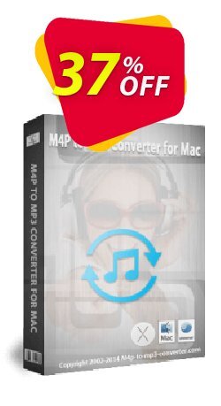 37% OFF M4P to MP3 Converter for Mac Coupon code