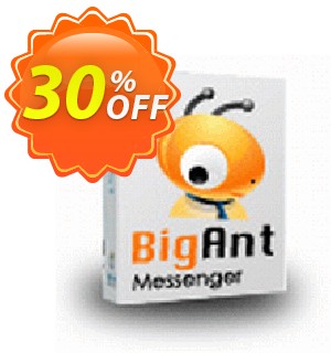 BigAnt Messenger 300U license - Summer Special Coupon, discount up to 20 user license. Promotion: