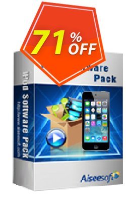 71% OFF Aiseesoft iPod Software Pack Coupon code