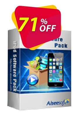 Aiseesoft iPod Software Pack special promo code 2024