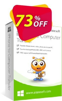 73% OFF Aiseesoft iPhone to Computer Transfer Coupon code