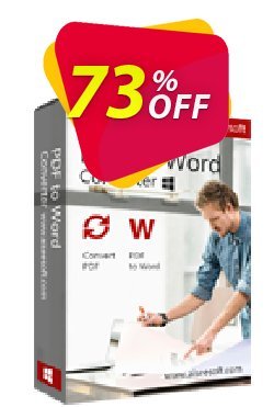 73% OFF Aiseesoft PDF to Word Converter Coupon code