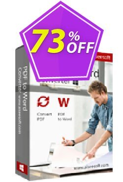 73% OFF Aiseesoft PDF to Word Converter Coupon code