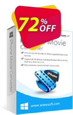 72% OFF Aiseesoft iPhone Movie Converter Coupon code