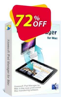 72% OFF Aiseesoft iPad Manager for Mac Coupon code