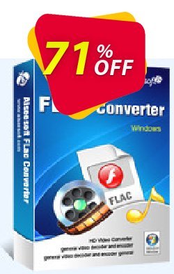 71% OFF Aiseesoft FLAC Converter Coupon code