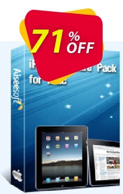 71% OFF Aiseesoft iPad Software Pack for Mac Coupon code