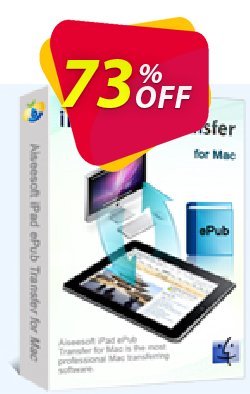 Aiseesoft iPad ePub Transfer for Mac Coupon, discount 40% Aiseesoft. Promotion: 