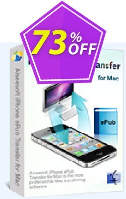 73% OFF Aiseesoft iPhone ePub Transfer for Mac Coupon code