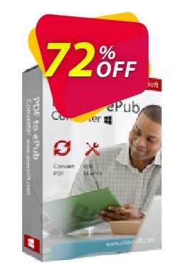 72% OFF Aiseesoft PDF to ePub Converter Coupon code