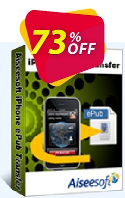 73% OFF Aiseesoft iPhone ePub Transfer Coupon code