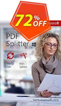 72% OFF Aiseesoft PDF Splitter Coupon code