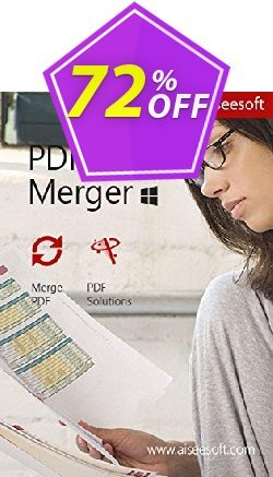 72% OFF Aiseesoft PDF Merger Coupon code