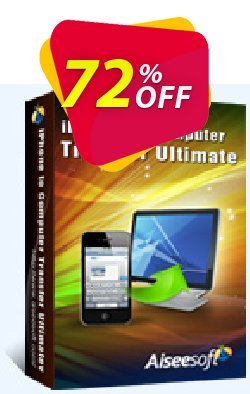 72% OFF Aiseesoft iPhone to Computer Transfer Ultimate Coupon code