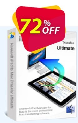 72% OFF Aiseesoft iPad to Mac Transfer Ultimate Coupon code