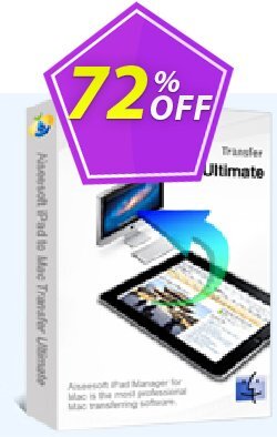 72% OFF Aiseesoft iPad to Mac Transfer Ultimate Coupon code