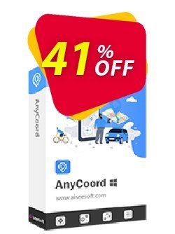41% OFF Aiseesoft AnyCoord Coupon code