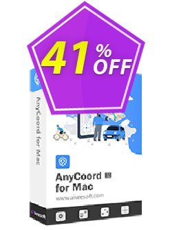 41% OFF Aiseesoft AnyCoord for Mac Coupon code