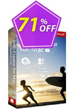 71% OFF Aiseesoft DVD Creator for Mac Coupon code