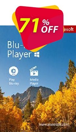 71% OFF Aiseesoft Blu-ray Player Coupon code