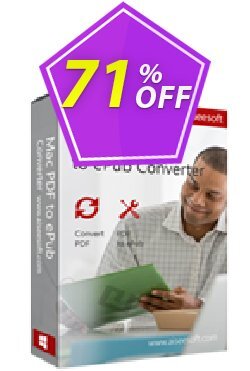 71% OFF Aiseesoft Mac PDF to ePub Converter Coupon code