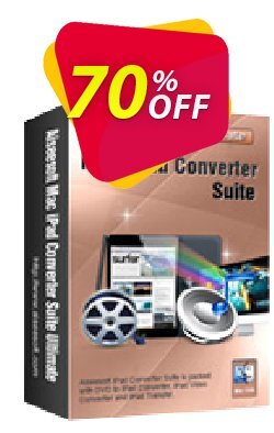 70% OFF Aiseesoft Mac iPad Converter Suite Ultimate Coupon code