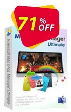 71% OFF Aiseesoft Mac iPod Manager Ultimate Coupon code