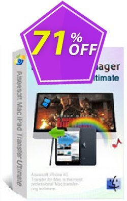 71% OFF Aiseesoft Mac iPad Manager Ultimate Coupon code