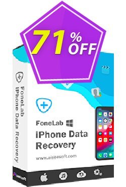 Aiseesoft FoneLab Coupon discount FoneLab - iPhone Data Recovery wonderful deals code 2025 - 40% Off for All Products of Aiseesoft