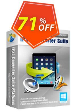 Aiseesoft iPad Converter Suite Platinum Coupon discount Aiseesoft iPad Converter Suite Platinum best deals code 2024 - 40% Off for All Products of Aiseesoft