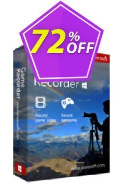 72% OFF Aiseesoft Game Recorder Coupon code