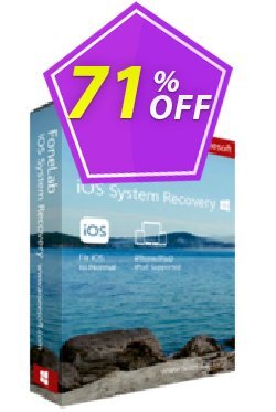 FoneLab - iOS System Recovery Coupon discount 40% Aiseesoft - 