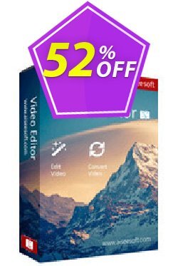 52% OFF Aiseesoft Video Editor for Mac Coupon code