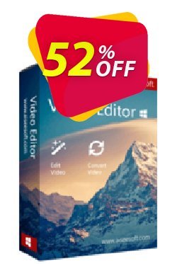 52% OFF Aiseesoft Video Editor Coupon code