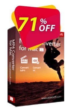 Aiseesoft MP4 Converter for Mac Coupon discount 40% Aiseesoft - 40% Off for All Products of Aiseesoft