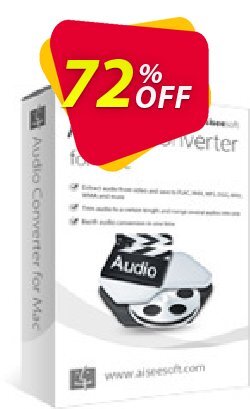 72% OFF Aiseesoft Audio Converter for Mac Coupon code