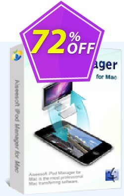 72% OFF Aiseesoft iPod Manager for Mac Coupon code