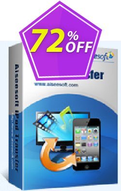 72% OFF Aiseesoft iPod Transfer Coupon code