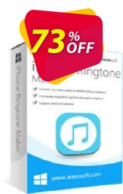 73% OFF Aiseesoft iPhone Ringtone Maker Coupon code