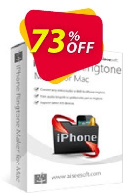 Aiseesoft iPhone Ringtone Maker for Mac Coupon discount 40% Aiseesoft - 40% Off for All Products of Aiseesoft