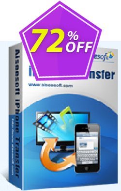 72% OFF Aiseesoft iPhone Transfer Coupon code