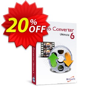 Xilisoft Video Converter Ultimate for Mac Coupon, discount 20% off for all products. Promotion: 20% off