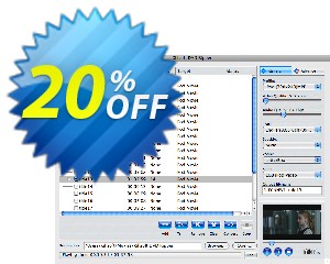 Xilisoft DVD Ripper Standard for Mac Coupon, discount 20% off for all products. Promotion: 20% off