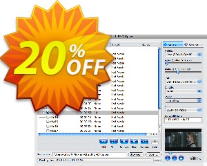 Xilisoft DVD Ripper Platinum for Mac Coupon, discount 20% off for all products. Promotion: 20% off