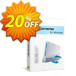 Xilisoft Wii Converter 6 Coupon, discount 20% off for all products. Promotion: 20% off
