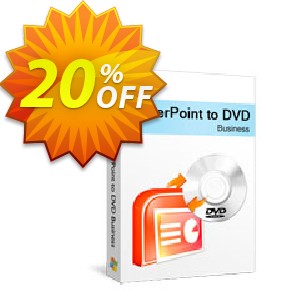 Xilisoft PowerPoint to DVD Business Coupon, discount 20% off for all products. Promotion: 20% off