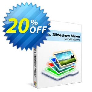 Xilisoft Photo Slideshow Maker Coupon, discount 20% off for all products. Promotion: 20% off