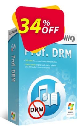 34% OFF Leawo Prof. DRM eBook Converter Coupon code