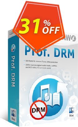 31% OFF Leawo Prof. DRM eBook Converter For Mac Coupon code